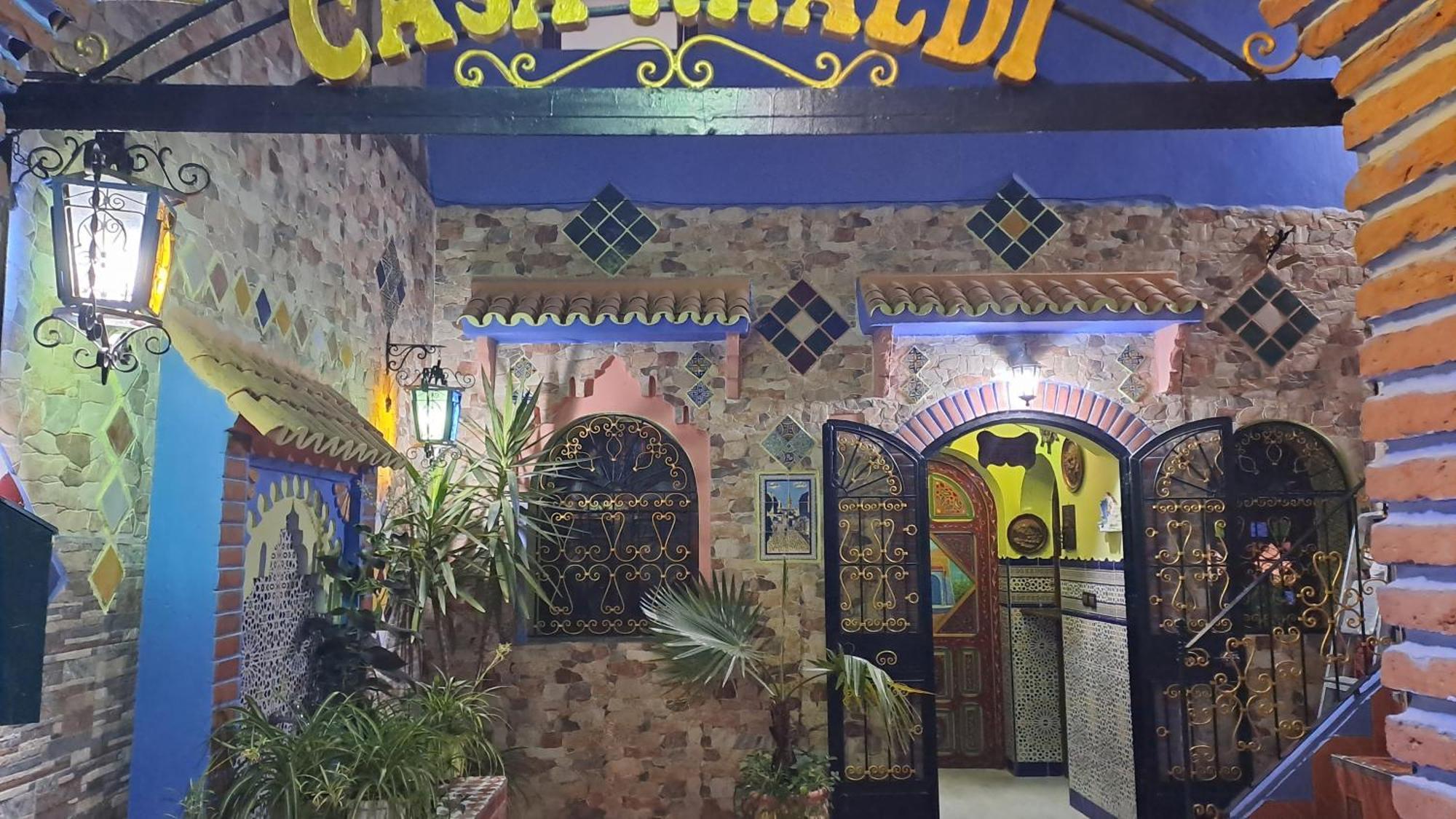 Hotel Casa Khaldi Chefchaouen Exterior foto